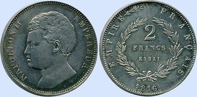 2 Francs NAPOLEON II